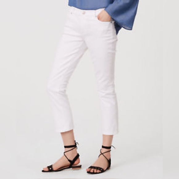 Ann Taylor LOFT Skinny Crop Jeans Pants 